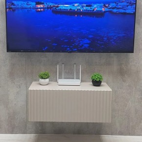 Тумба подвесная под ТВ LINES MTV1-MA 750 Бежевый (Леда-М 10.1.5) в Новом Уренгое - novyy-urengoy.mebel24.online | фото 5