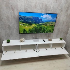 Тумба подвесная под ТВ LINES MTV4-MA 1150 Белый матовый (Белый-M 10.1.2) в Новом Уренгое - novyy-urengoy.mebel24.online | фото 11