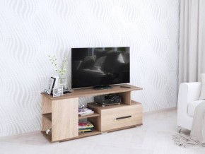 Тумба ТВ Парус-4 дуб сонома/ясень шимо в Новом Уренгое - novyy-urengoy.mebel24.online | фото