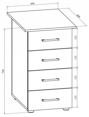 Тумбочка Офис ОФ-20 в Новом Уренгое - novyy-urengoy.mebel24.online | фото 5