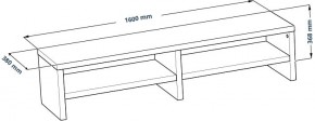 ТВ-тумба Энкель ТВ16, тамбурат, цвет белый в Новом Уренгое - novyy-urengoy.mebel24.online | фото 3