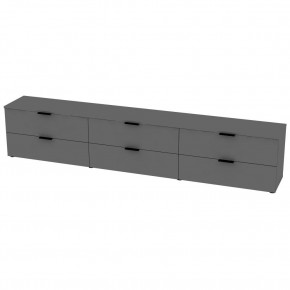 ТВ тумба TV18 (Графит) в Новом Уренгое - novyy-urengoy.mebel24.online | фото