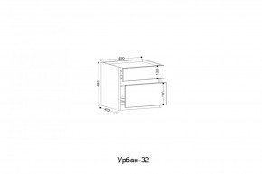 УРБАН- 32 Тумба в Новом Уренгое - novyy-urengoy.mebel24.online | фото 2