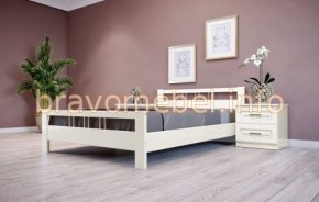 ВЕРОНИКА-3 Кровать из массива 1400 в Новом Уренгое - novyy-urengoy.mebel24.online | фото 1