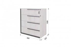 ВИНТЕР - 8 Комод 4 ящика в Новом Уренгое - novyy-urengoy.mebel24.online | фото 4